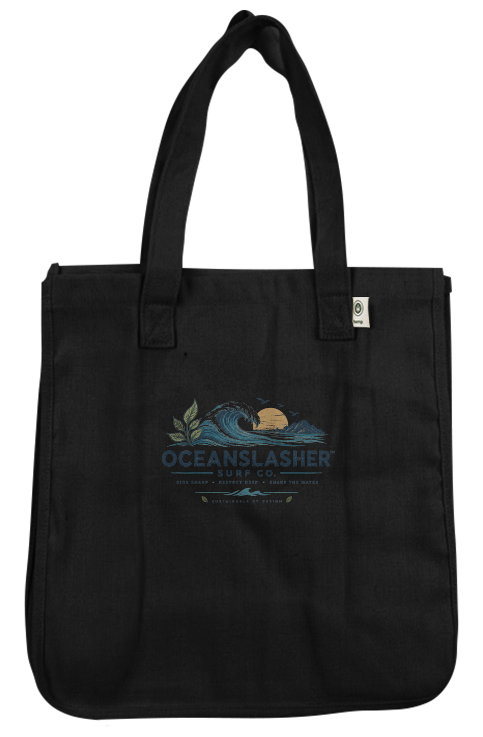 OCEANSLASHER Hemp Market Tote