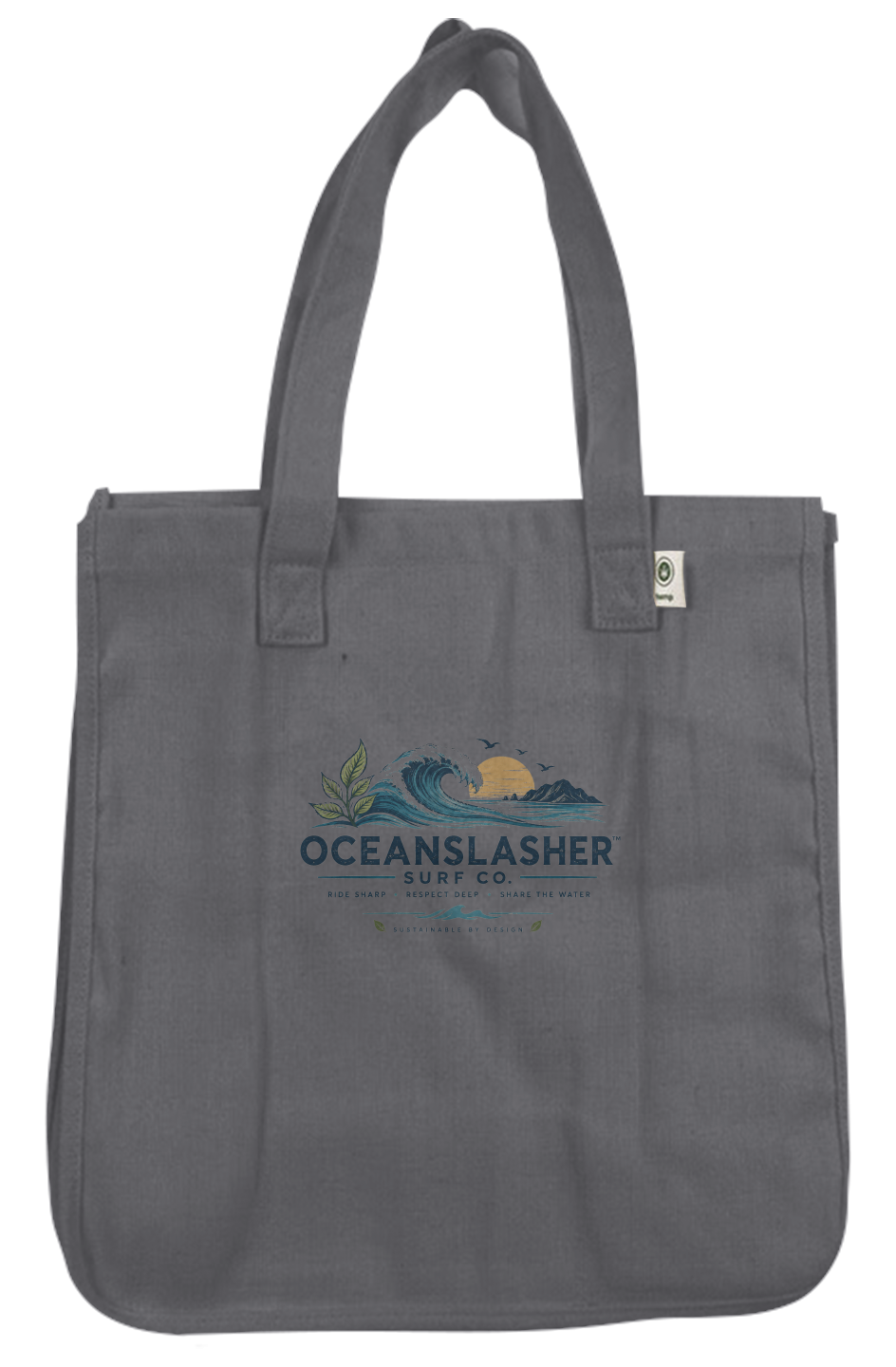OCEANSLASHER Hemp Market Tote